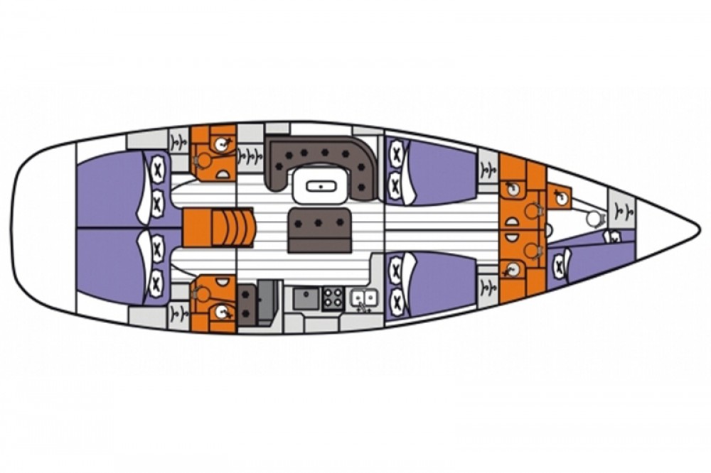 Beneteau layout