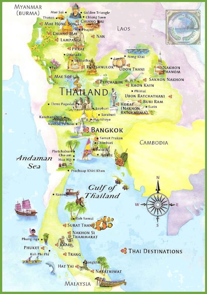 tajlandia-mapa